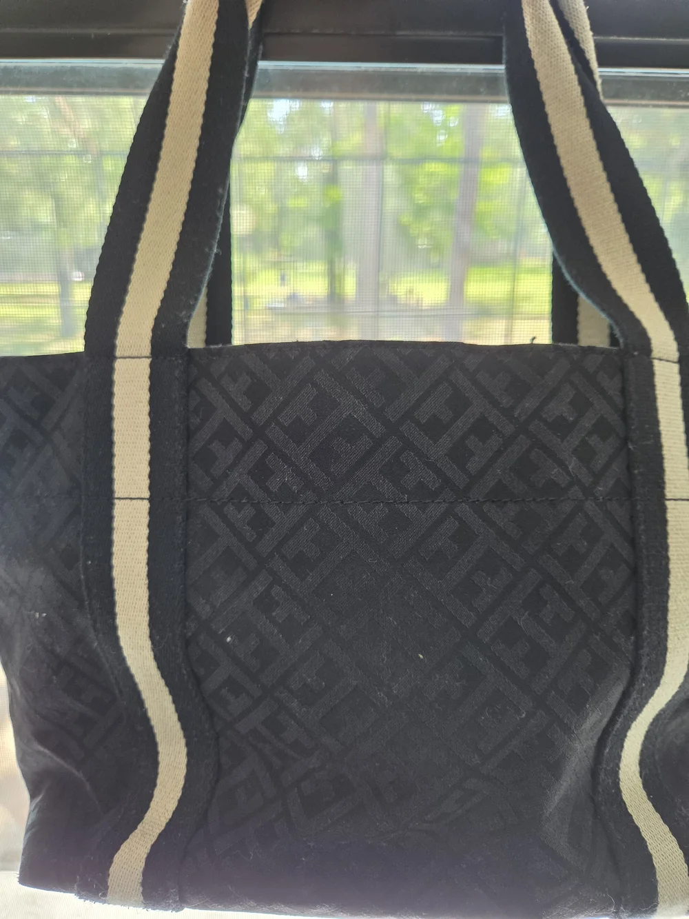 Tommy Hilfiger Navy Tote Bag with Contrast Straps - Picture 10 of 16